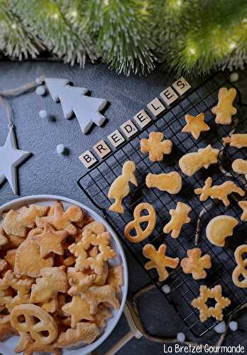 Butterbredeles ou petits gâteaux au beurre