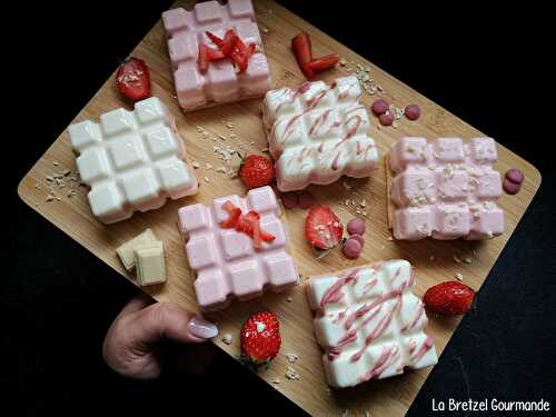 Mousses à la fraise et au citron