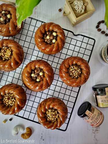 Mini-couronnes à la pâte à tartiner