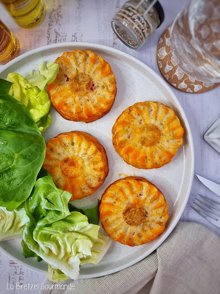 Quiches sans pâte poireau - chorizo 