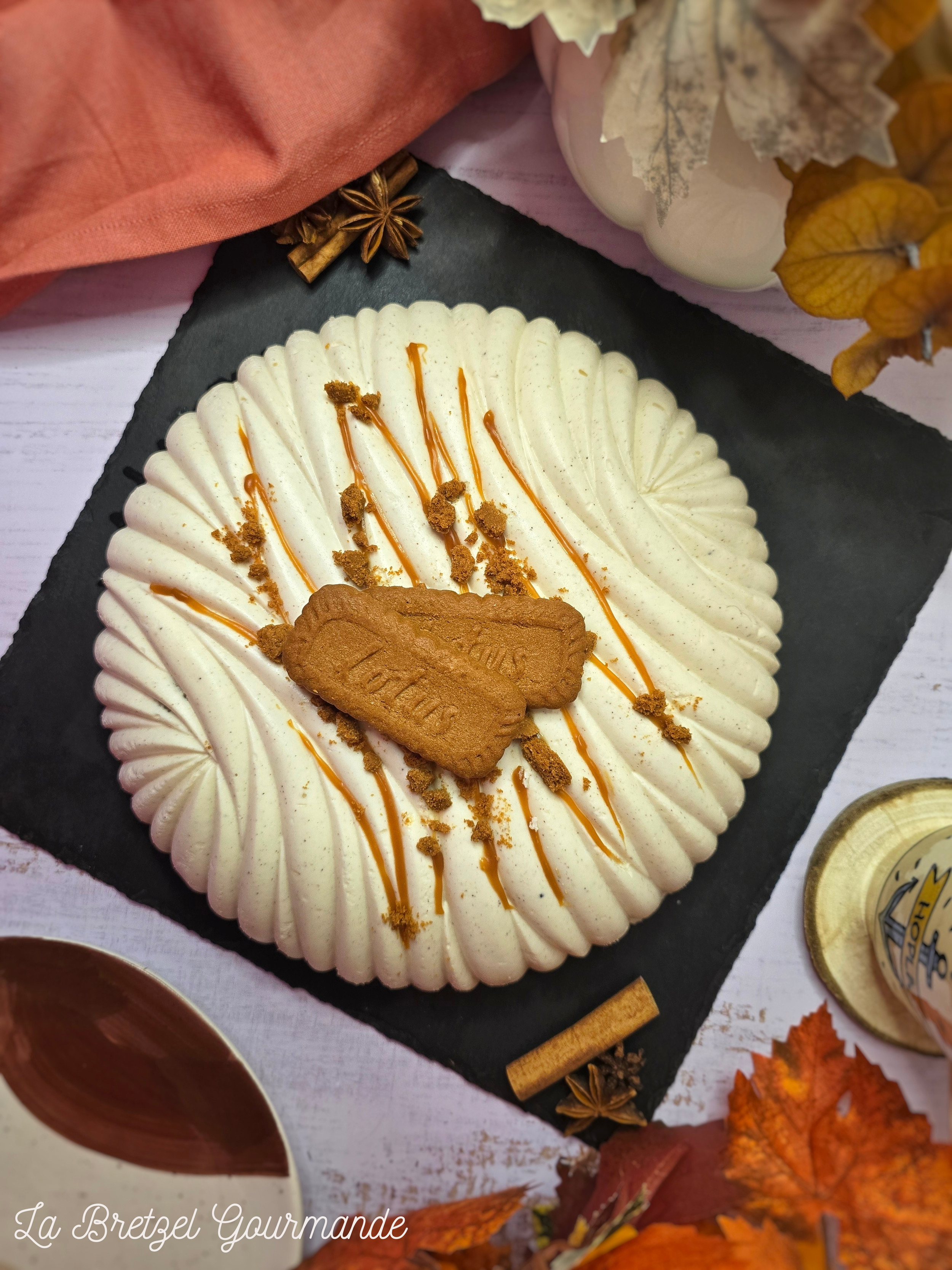 Dunes à la cannelle, pomme et spéculoos