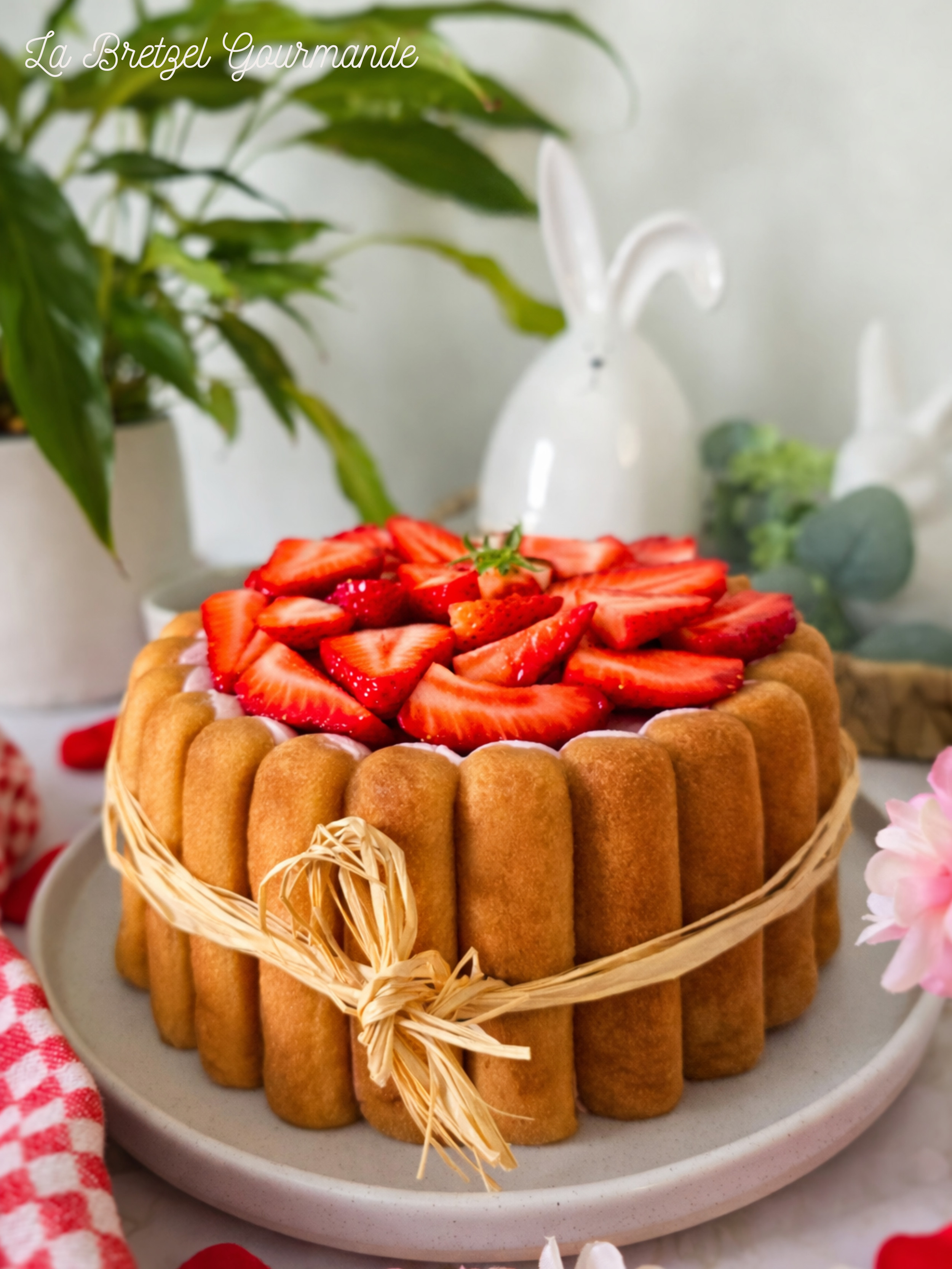 Charlotte aux fraises