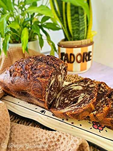 Cake marbré ultra moelleux