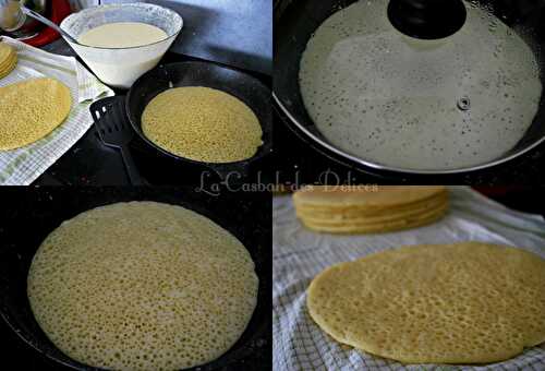 Baghrir : Crêpes mille trous