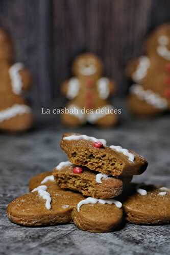 Bonhomme de pain d’épices de Noel : Gingerbread man - La Casbah des Delices