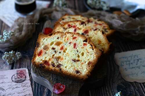 Cake aux fruits confits