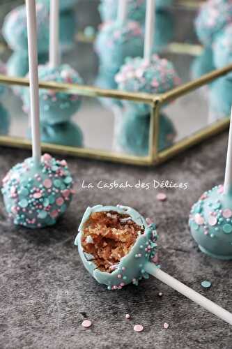 Cake pops faciles et rapides (recette sans cuisson)