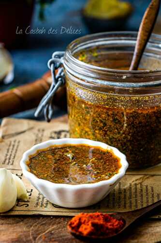 Chermoula : sauce et marinade marocaine facile - La Casbah des Delices