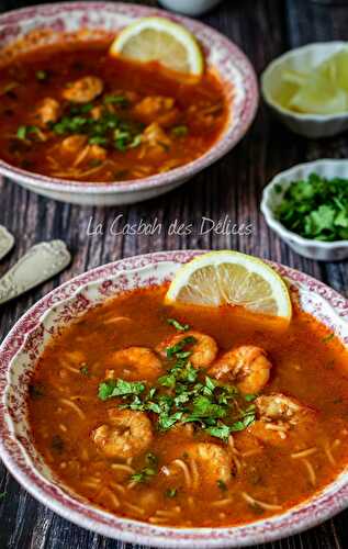 Chorba aux crevettes algérienne