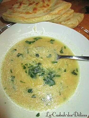 Chorba beida : soupe blanche algérienne - La Casbah des Delices
