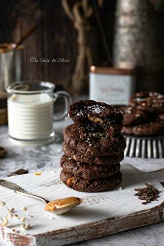 Cookies au chocolat et confiture de lait - La Casbah des Delices