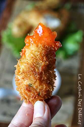 Croustillants de poulet au kadayf et sa sauce thaï