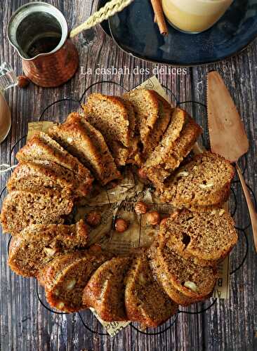 Gâteau au potiron et aux noisettes