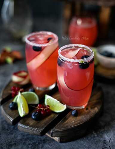 Jus de rhubarbe maison : Recette facile