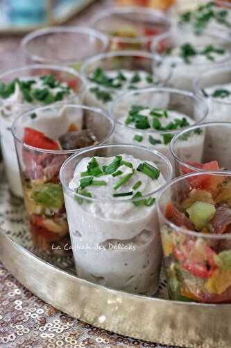 Mousse de thon au fromage frais citron et ciboulette