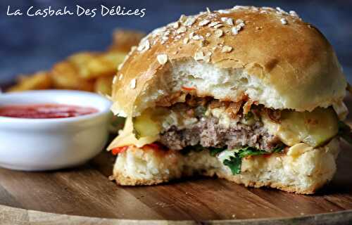 Pain burger buns extra moelleux - La Casbah des Delices