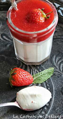 Panna Cotta aux fraises