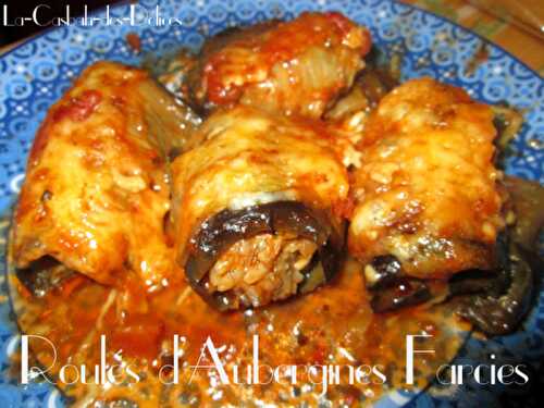 Roulés d’Aubergines Farcies