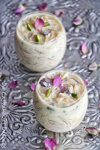 Sheer Khurma : Lait aux dattes