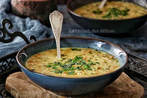 Soupe iranienne à l’orge et au yaourt : Soupe ash-e jo