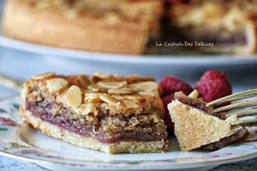 Tarte bakewell amandes et framboise