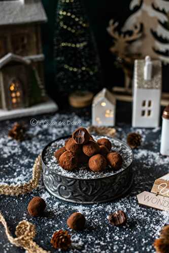 Truffes au chocolat de Cyril Lignac