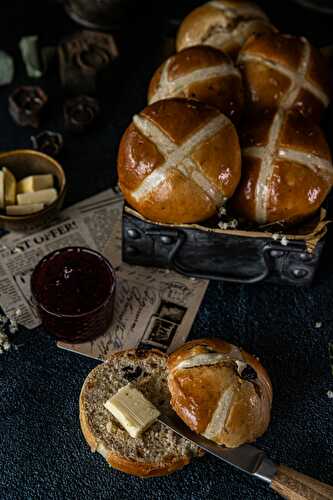 Hot cross buns : Petits pains de Pâques