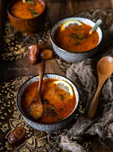 Chorba mdechcha : soupe à la semoule