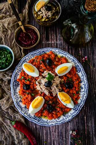 Salade tunisienne omek houria