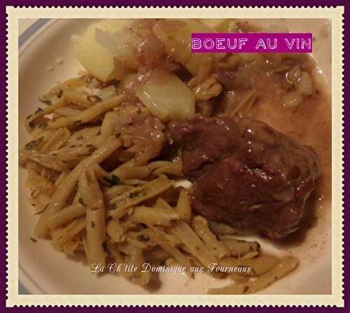 BOEUF AU VIN ROUGE