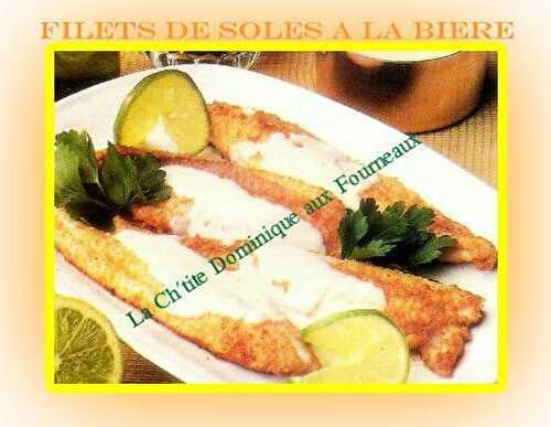 FILETS DE SOLES A LA BIERE