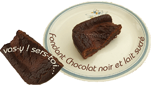 FONDANT AU CHOCOLAT