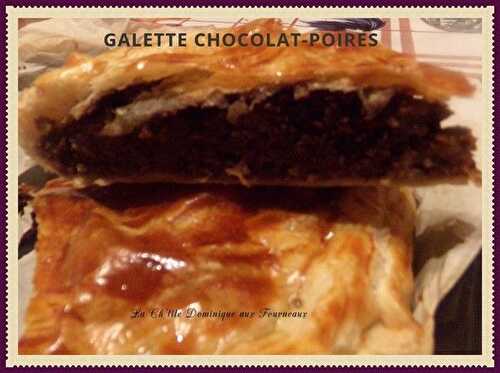 GALETTE CHOCOLAT-POIRES