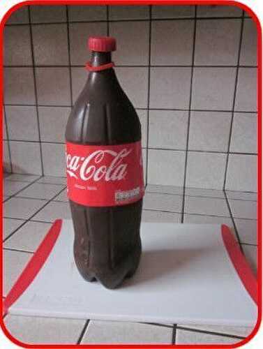 GATEAU BOUTEILLE DE COCA COLA