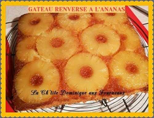 GATEAU RENVERSE A L'ANANAS