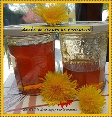 GELEE DE FLEURS DE PISSENLITS