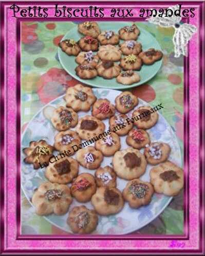 Petits biscuits aux amandes