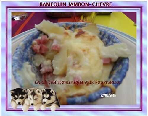 RAMEQUIN POMMES DE TERRE JAMBON-CHEVRE