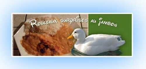 ROULEAUX SURPRISES AU JAMBON