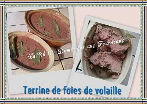 TERRINE DE FOIES DE VOLAILLE