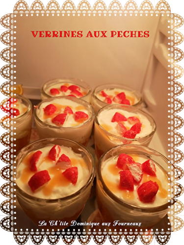 VERRINES AUX PECHES