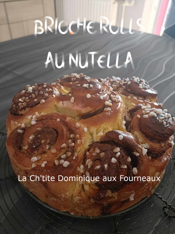 Brioche ROLLS au Nutella