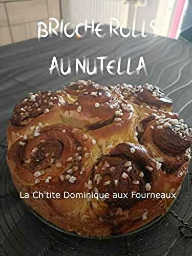 Brioche ROLLS au Nutella