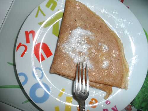 CREPES A LA FARINE DE CHATAIGNE