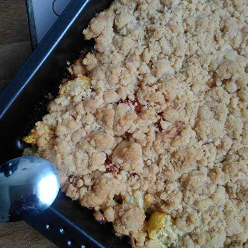 Crumble de courgettes