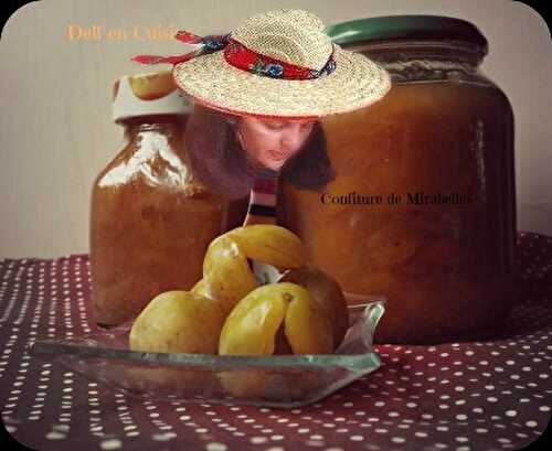 ETIQUETTE CONFITURE MIRABELLE