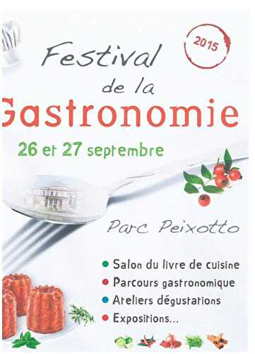 FESTIVAL DE LA GASTRONOMIE