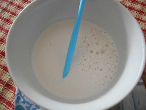 LAIT D'AMANDES MAISON