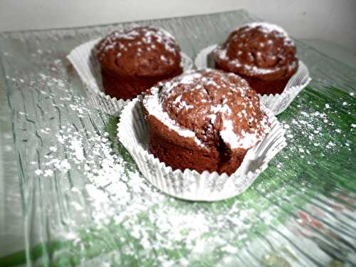 MUFFINS CHOCO POIRES