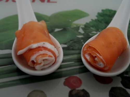 TAPAS ROLLS DE TRUITE